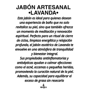JABÓN LAVENDER HARMONY - Jabón artesanal de lavanda.