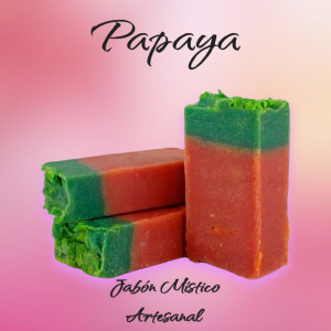 JABÓN ARTESANO MÍSTICO PAPAYA