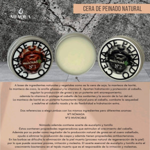 CERA DE PEINADO NATURAL